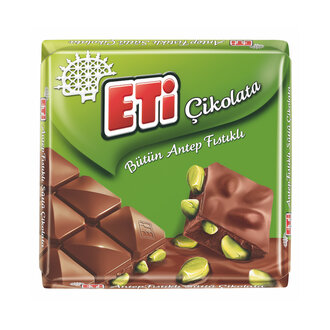 ETİ KARE ANTEP FISTIKLI ÇİKOLATA 60 GR