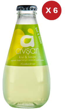 AVŞAR KİVİ-LİMON SODA 6 ADET