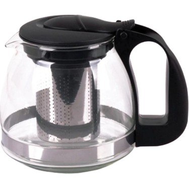 YAKUT ÇELİK SÜZGEÇLİ CAM DEMLİK 700ML