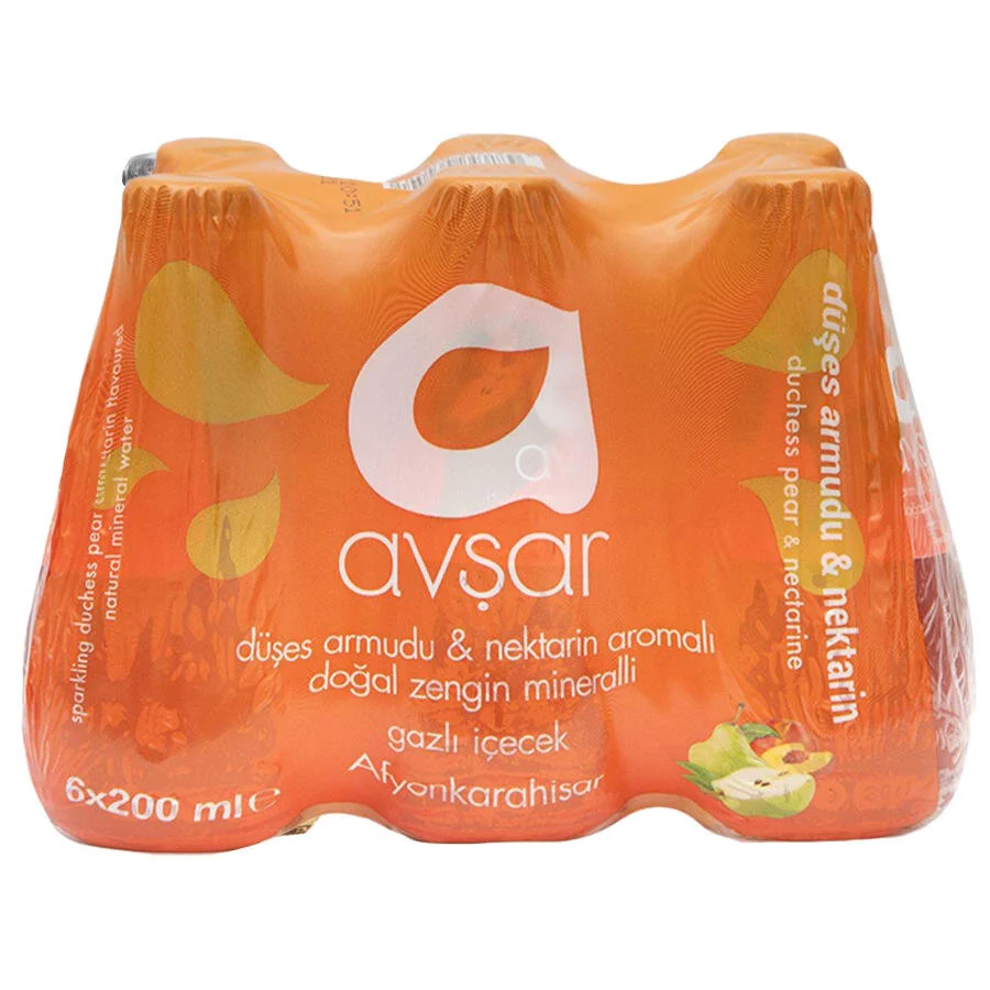 AVŞAR DÜŞES ARMUDU-NEKTARİ SODA 6 ADET