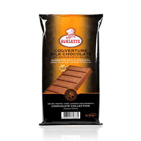 OVALETTE 2,5KG %35'LIK SUTLU KUVERTUR