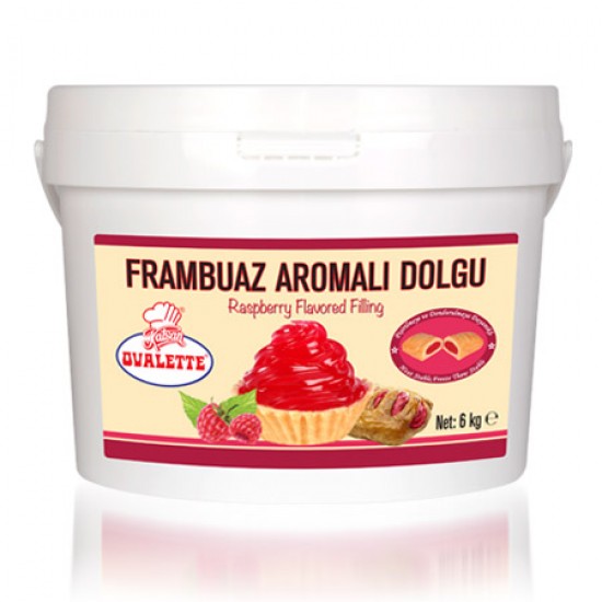 OVALETTE 6KG FRAMBUAZ ARM. DOLGU KREMASI