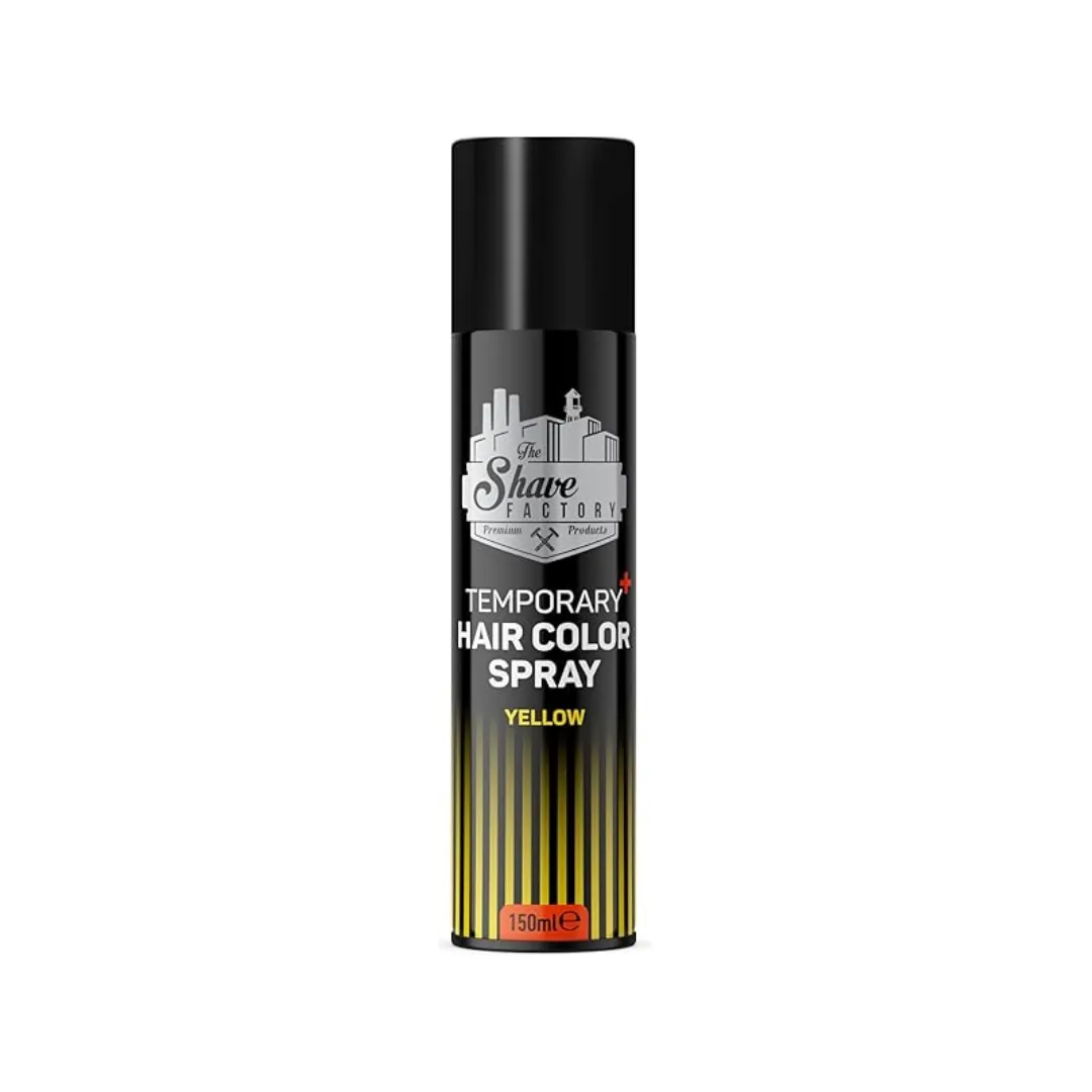 THE SHAVE FACTORY SAÇ SPREY BOYA RENKLİ SARI