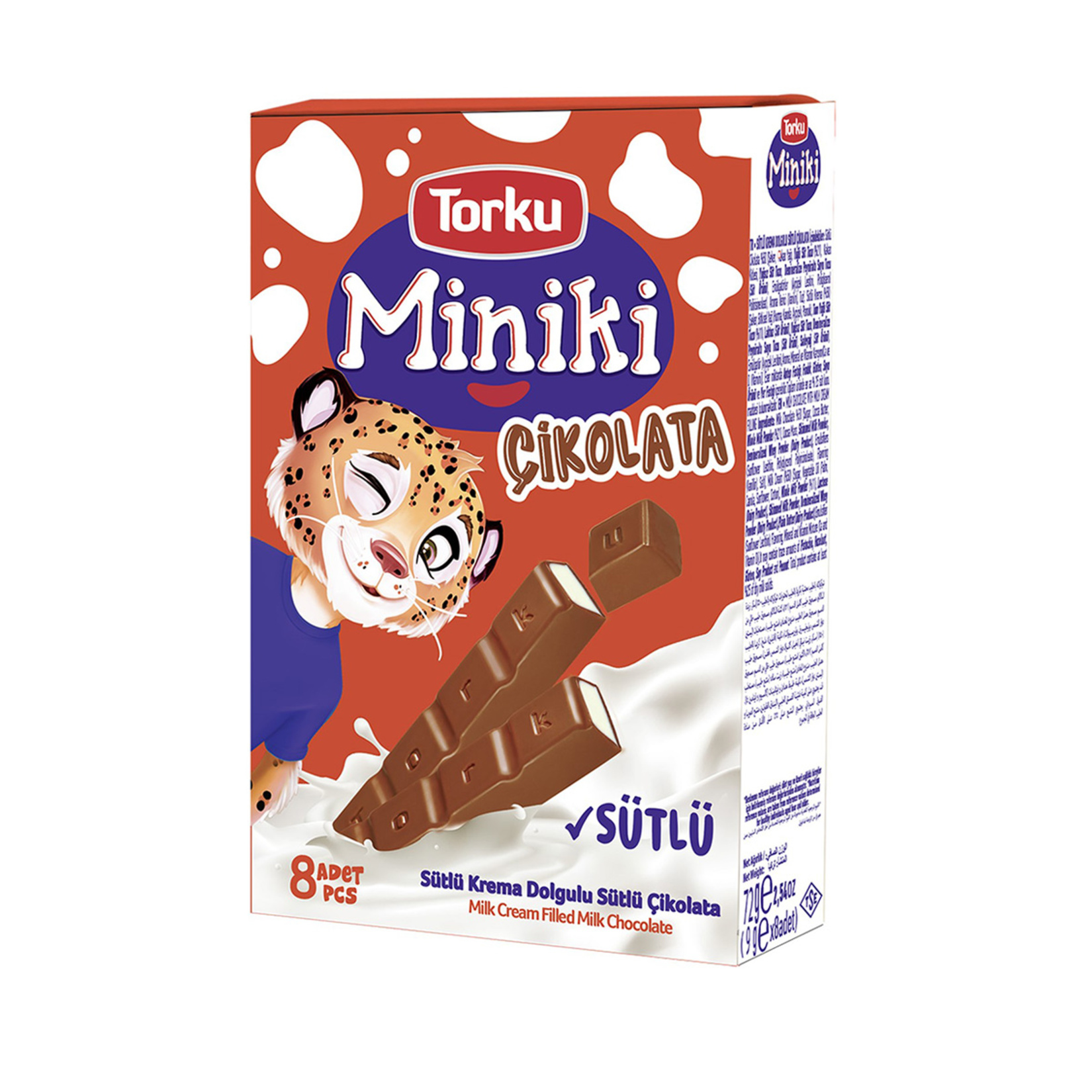 TORKU MİNİKİ ÇİKOLATA 72 G