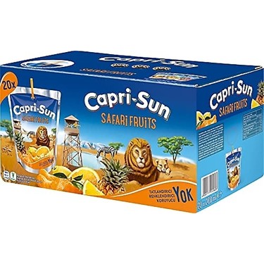 CAPRİSUN İÇECEK SAFARİ 20 ADET