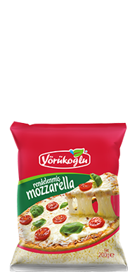 YÖRÜKOĞLU 200 GR RENDE MOZERALLA PEYNİRİ(gazlı)