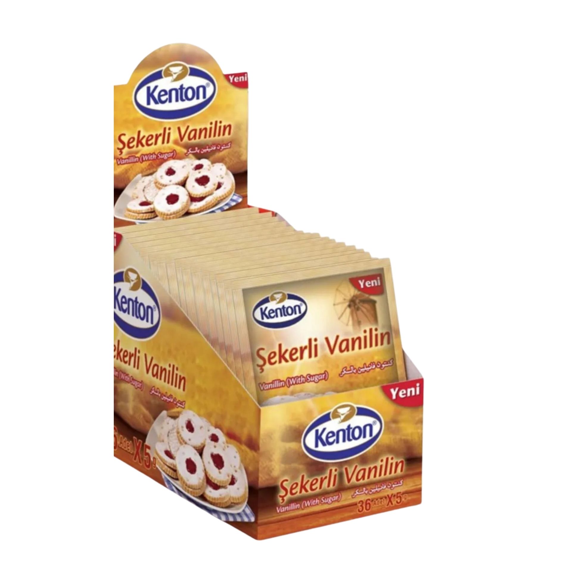 KENTON VANİLİN 5 GR 36 ADET