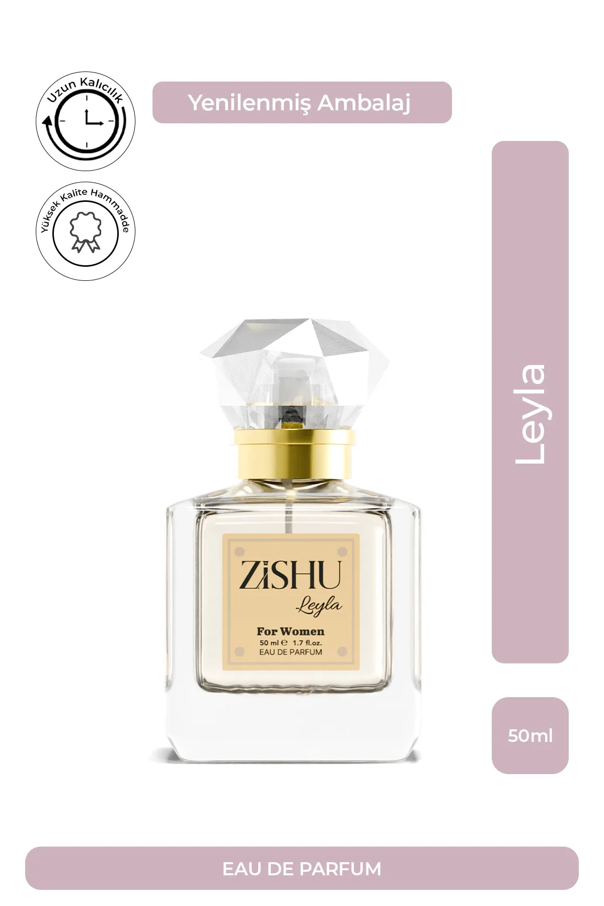 ZİSHU - LEYLA KADIN PARFÜMÜ 50 ML