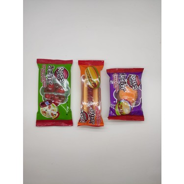 ROCCO JELLY MIXED 28G 192X TEMATIK FAST FOOD 