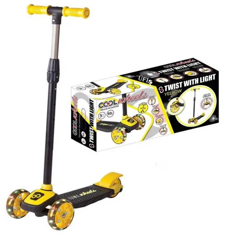 COOL WHEELS 3 +YAŞ YELLOW SCOOTER (FR58925)